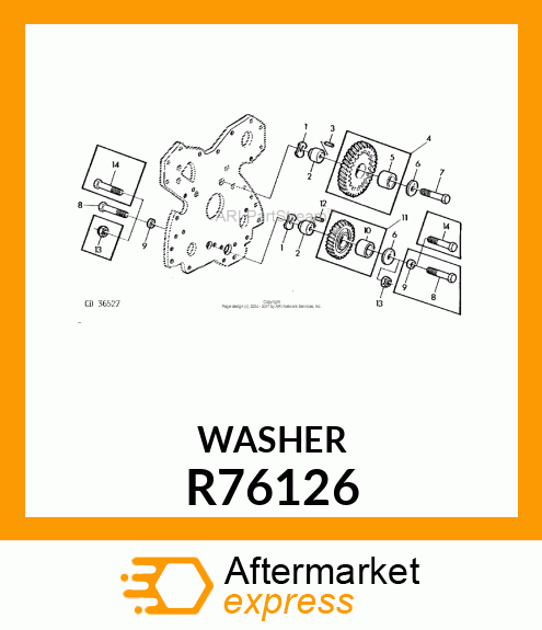 WASHER,SPECIAL R76126