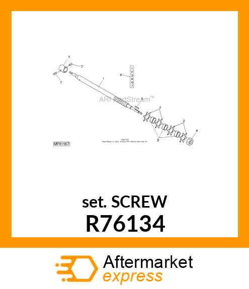 SET SCREW (SPECIAL) R76134