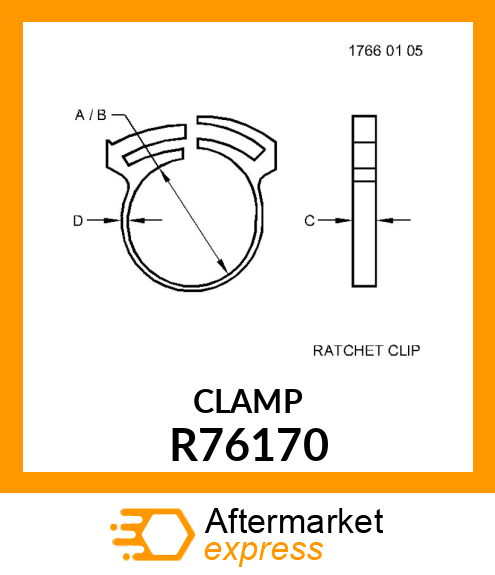 CLAMP R76170