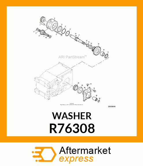 WASHER, THRUST R76308