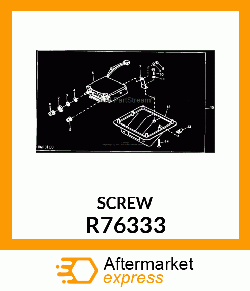 SCREW, SPECIAL TAPPING R76333