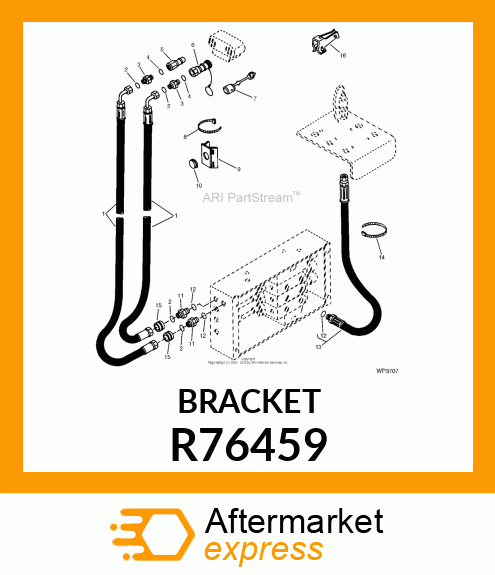 TAG, HOSE IDENTIFICATION R76459