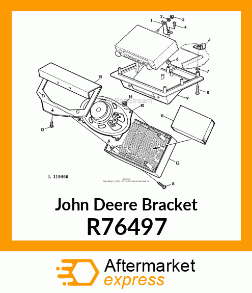 Bracket R76497