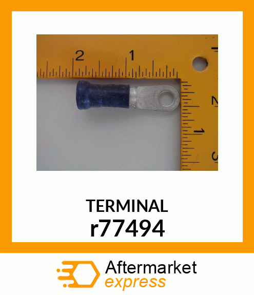 ELEC. CONNECTOR TERMINAL, EYELET r77494