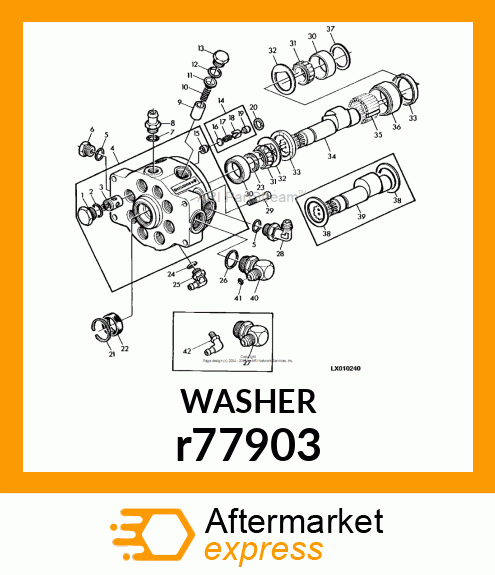 ASSY, SPACER WITH 429 PARCO LUBE R77903