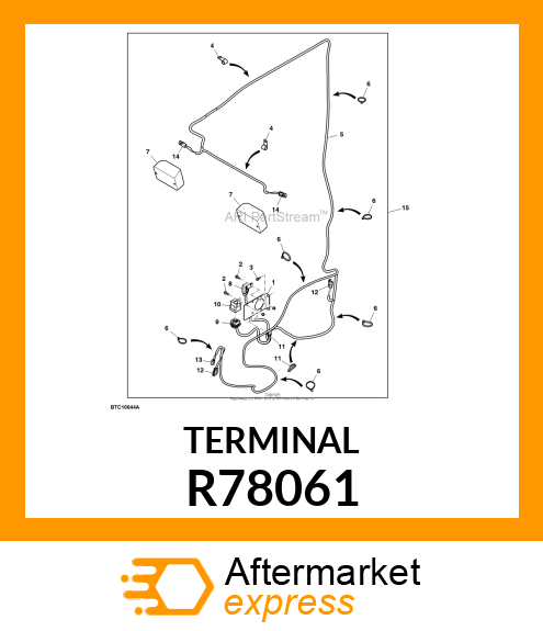 ELEC. CONNECTOR TERMINAL R78061