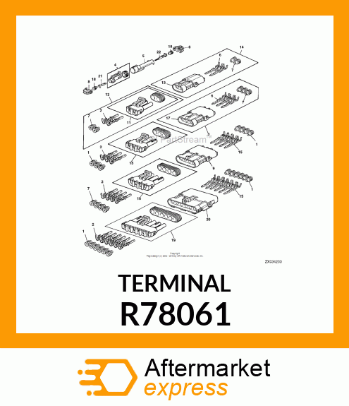 ELEC. CONNECTOR TERMINAL R78061