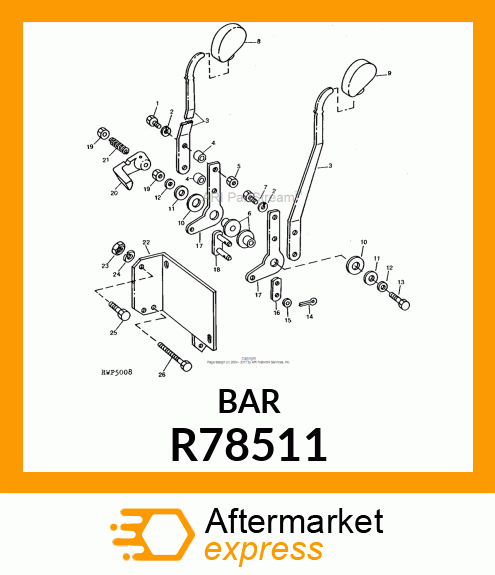 Lever R78511