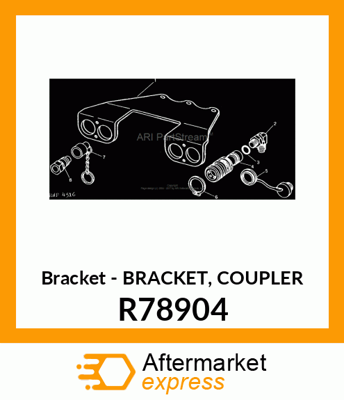 Bracket Coupler R78904