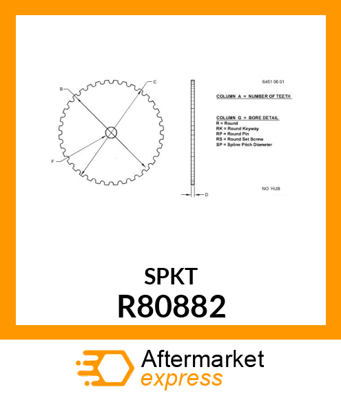 DISK, MAGNETIC PICK R80882