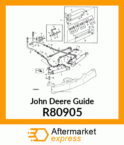 GUIDE, ROD R80905