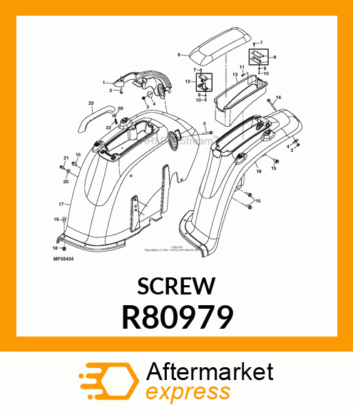 SCREW, SPECIAL THREAD FORMING R80979