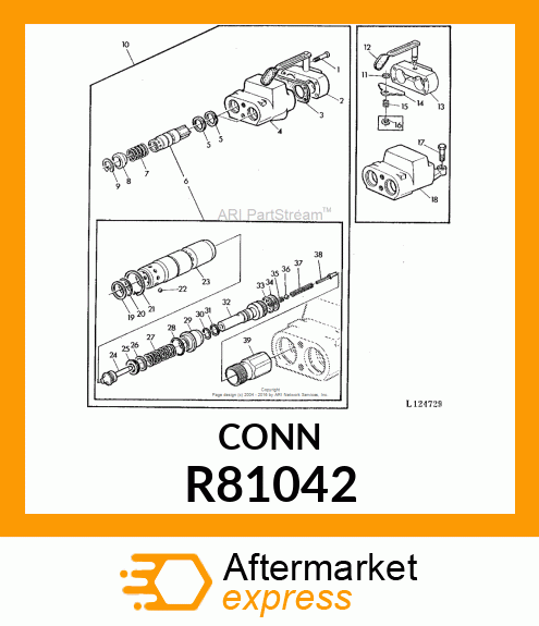 RECEPTACLE, FRONT R81042