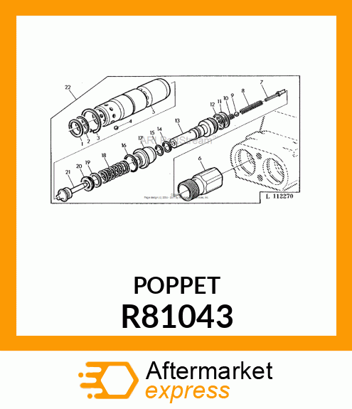 POPPET R81043