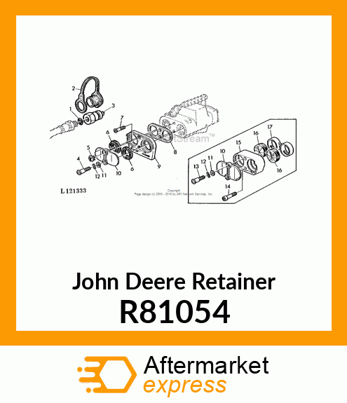 RETAINER R81054