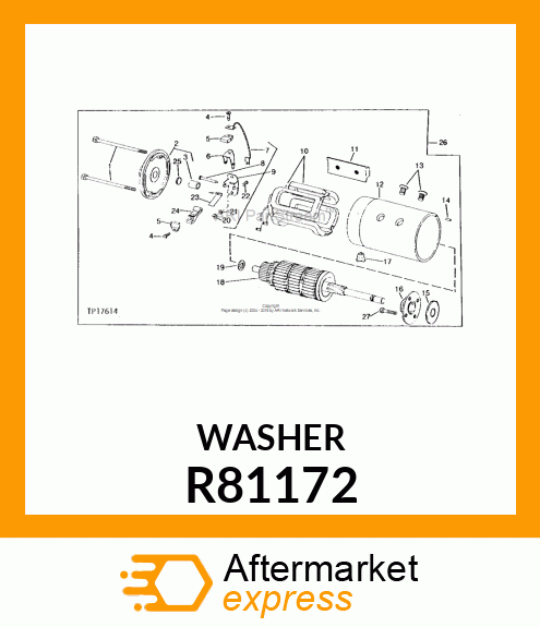Washer Brake R81172