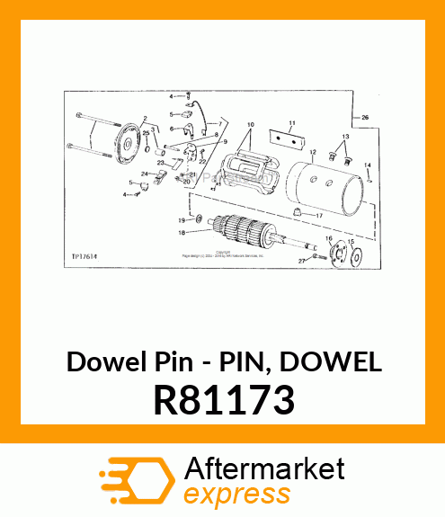 Dowel Pin R81173