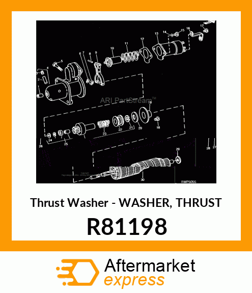 Washer Thrust R81198