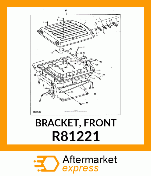 BRACKET, FRONT R81221