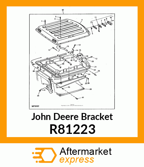 BRACKET, LH R81223