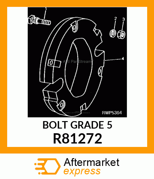 BOLT, SPECIAL SQUARE R81272