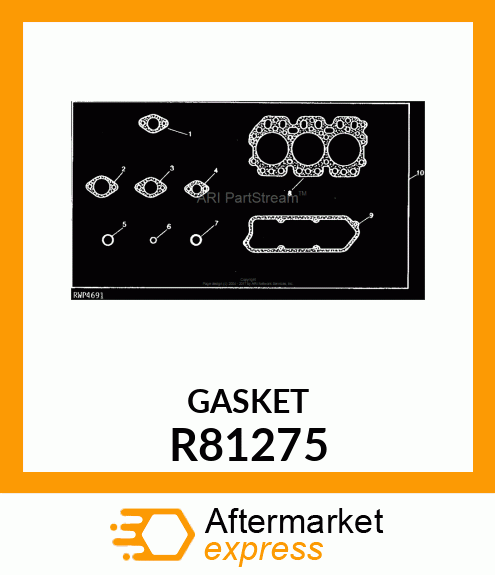 GASKET, AIR INLET R81275