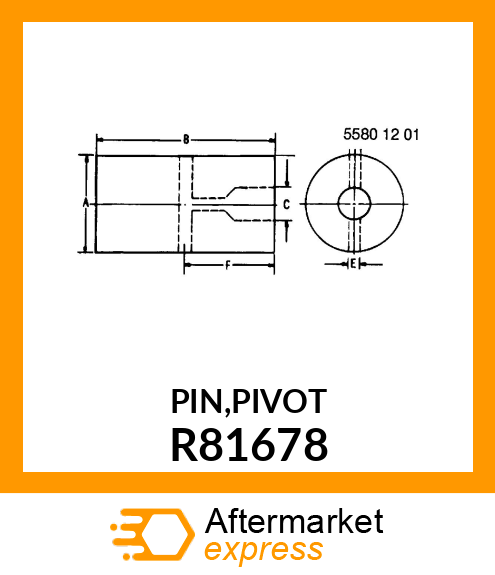 PIN,PIVOT R81678