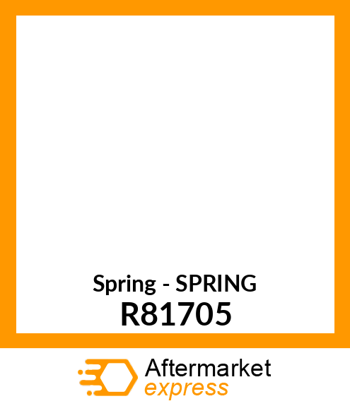 Spring - SPRING R81705