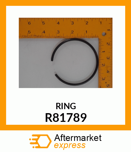 RING, SNAP (80 DIA.) R81789