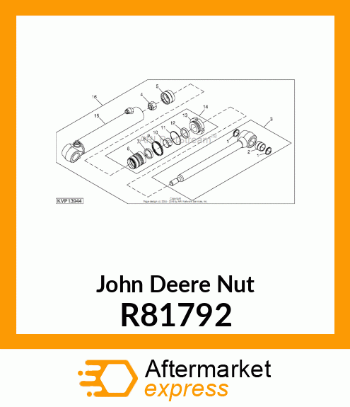 NUT, SPANNER R81792