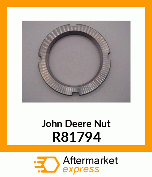 NUT, SPANNER R81794