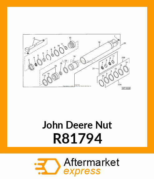 NUT, SPANNER R81794