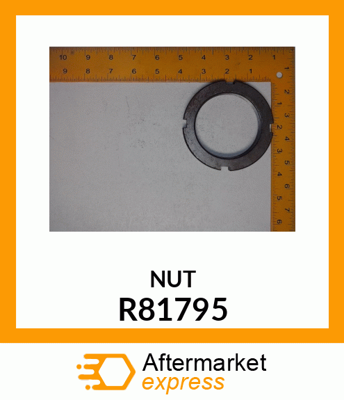 NUT, SPANNER R81795