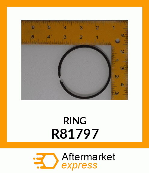 RING, BRAKE SEAL CAST IRON R81797