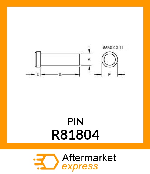 PIN, SPECIAL R81804