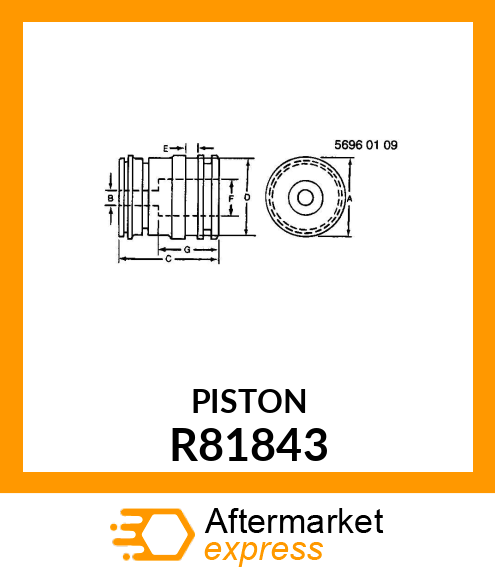 PISTON R81843