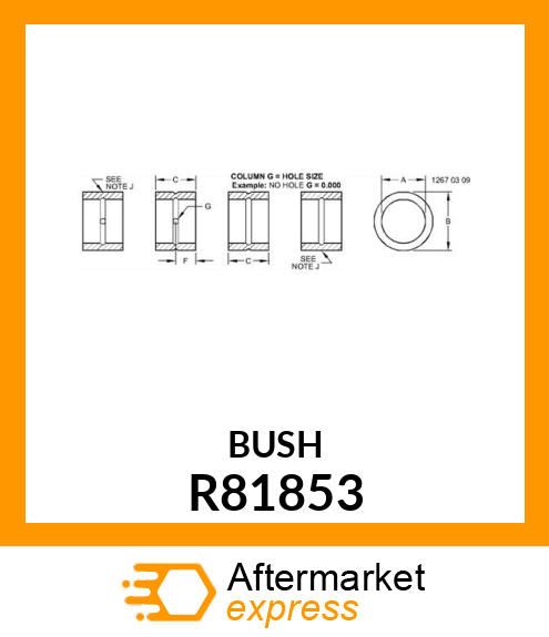 BUSHING R81853