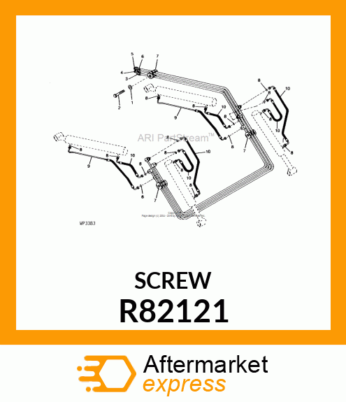 SCREW, SPECIAL THREAD FORMING R82121