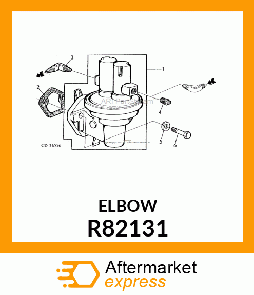 ELBOW FITTING R82131