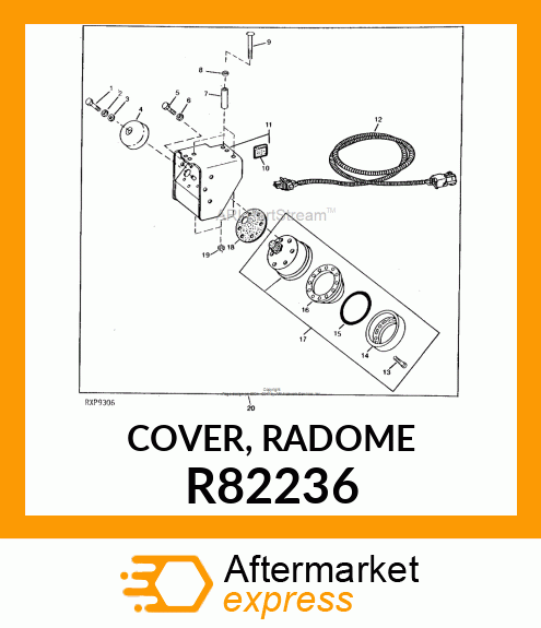 COVER, RADOME R82236