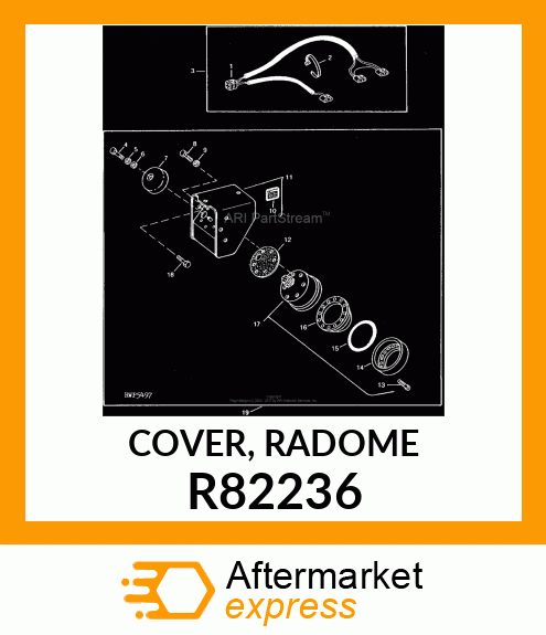 COVER, RADOME R82236