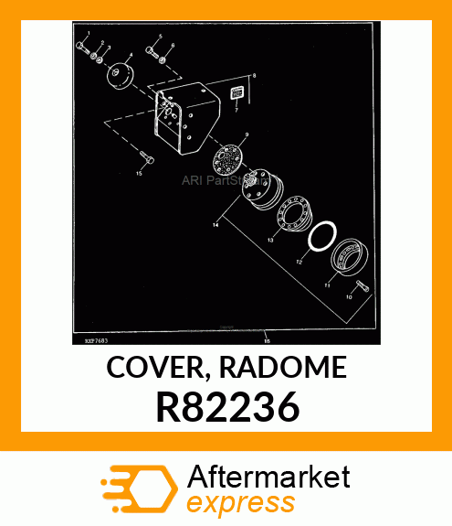 COVER, RADOME R82236