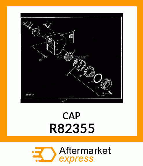 SHIELD, RADAR WIRING R82355