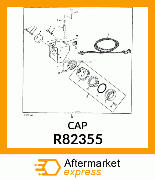 SHIELD, RADAR WIRING R82355