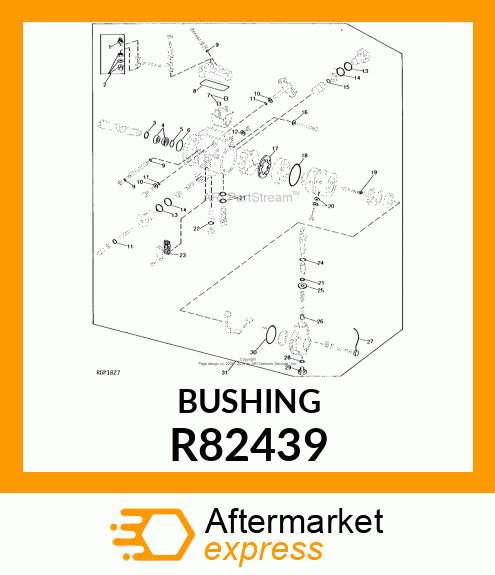 Bushing - BUSHING, REGULATING PISTON R82439