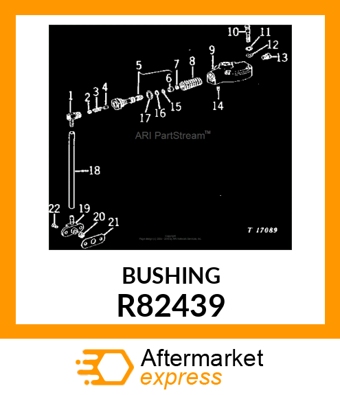 Bushing - BUSHING, REGULATING PISTON R82439