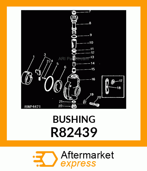 Bushing - BUSHING, REGULATING PISTON R82439