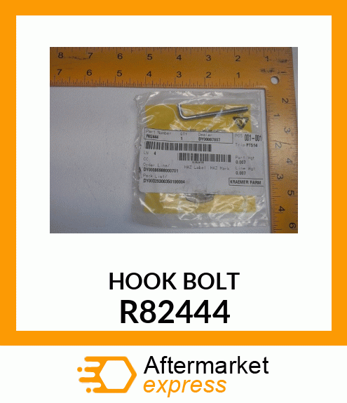 ROD, DOOR LATCH BELLCRANK R82444