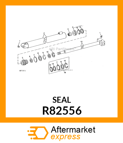 SEAL (ROD GUIDE TO ROD) R82556