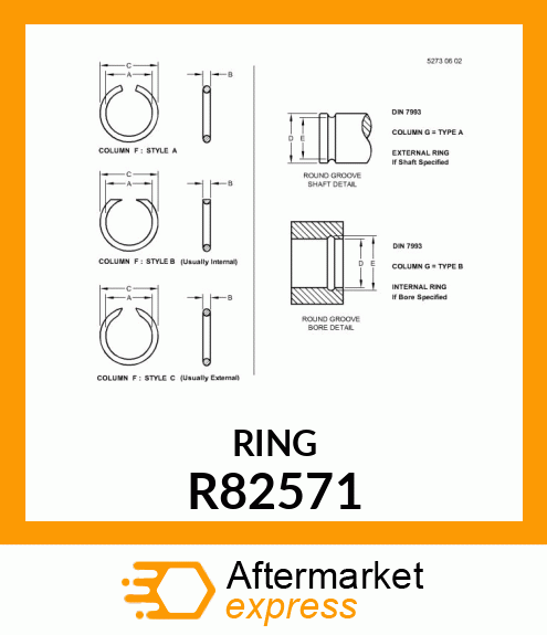 RING, SNAP R82571